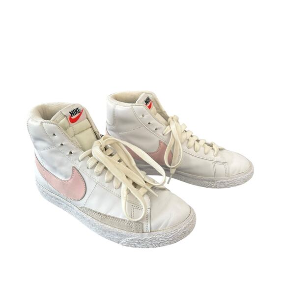 Nike Shoes - Nike Blazer Mid Pink Foam CZ7531-101Youth/Women’s Shoes 5.5/7